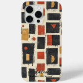 Rustieke Zambiaanse Batik - moderne tribale kunst Case-Mate iPhone Case (Achterkant)