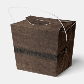 Rustieke zomer verlovingsfeest I Do BBQ Bedankdoosjes (Achterkant)