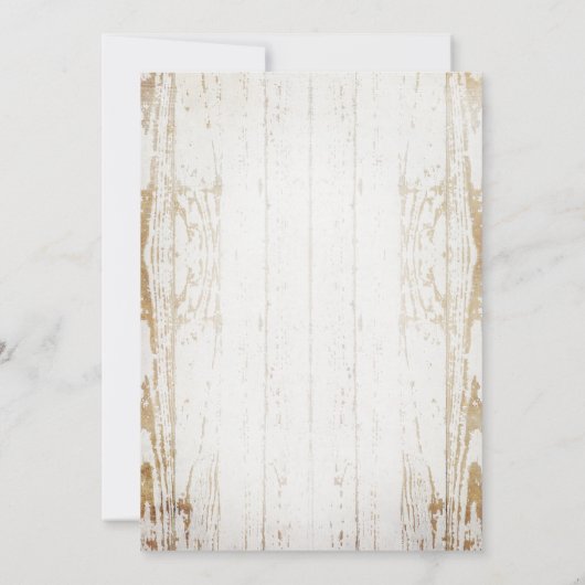 Rustieke Zonnebloem en Kant Save the Date (Achterkant)