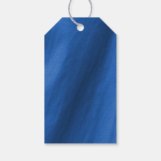 Rustieke Zonnebloem String Lights Marine bruiloft Cadeaulabel (Achterkant)