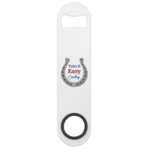 Rustig aan Cowboy Speed Flessenopener