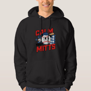 Rustig Aan, Honkbal Cartooneske Ontwerp Hoodie