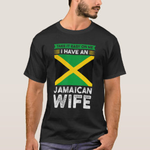 Rustig aan, Jamaicaanse vrouw Jamaican Jamaica T-shirt