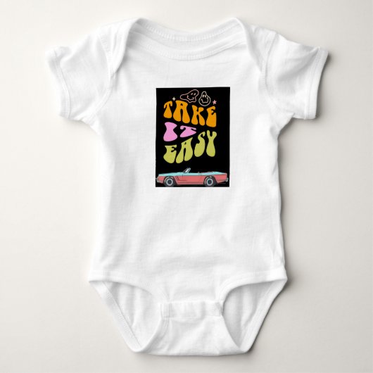 Rustig aan kinder romper (Voorkant)