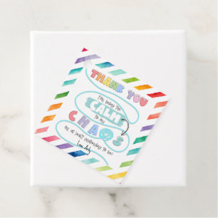 Rustig aan Mijn Chaos Gift Label SEN docent SENCO