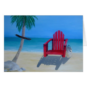 Rustig aan op het strand