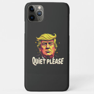 Rustig alsjeblieft Trump Kamala President Debat iPhone 11 Pro Max Hoesje