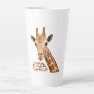 Rustig andere Giraffe - Giraffe Art Latte Mok