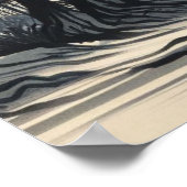 Rustig berglandschap poster (Hoek)