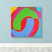 Rustig Binnen Canvasprint Canvas Afdruk (Insitu (Houten vloer))