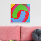 Rustig Binnen Canvasprint Canvas Afdruk (Insitu (Woonkamer))