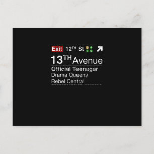 Rustig blijven, deze tiener heeft New York dromen Briefkaart