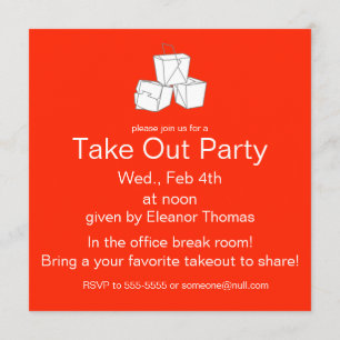 Rustig blijven en de uitnodiging aannemen