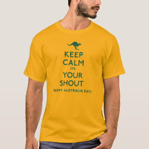 Rustig blijven, het is je schreeuw t-shirt
