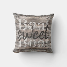 rustig BOAT SWEET BOAT barnwood Buitenkussen