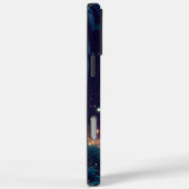 Rustig bos en maan ontwerp Case-Mate iPhone case (Achterkant / Rechts)