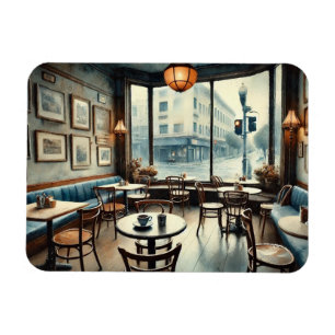 Rustig café in San Francisco Magneet