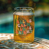 Rustig en helder | Ananas kerstmonogram Blikvorm Glas