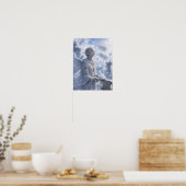 Rustig / Engel / Wolkenhaven Poster (Keuken)