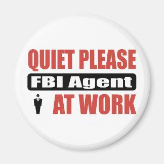 Rustig, FBI-agent op het werk Magneet