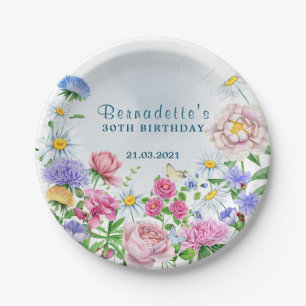 Rustig Flowers Paper Bord