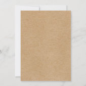 Rustig Gold Heart Script Save the Date Definition (Achterkant)