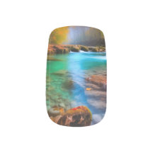 Rustig herfst rivierlandschap