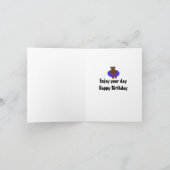 Rustig, het is jouw verjaardag kaart (Binnen)