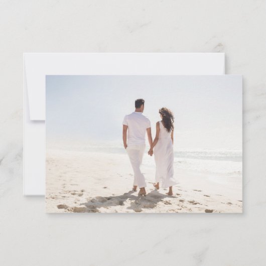 Rustig hout en verlichting bedankkaart (Achterkant)