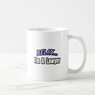 Rustig, ik ben advocaat koffiemok
