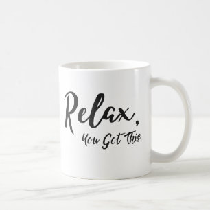 Rustig, je hebt dit. koffiemok