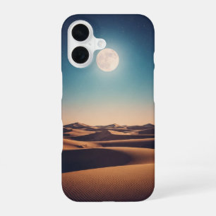 Rustig Maans Desertschoon iPhone 16 Hoesje