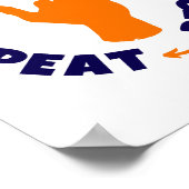 Rustig maar. Herhaal. Herhaal. Poster (Hoek)