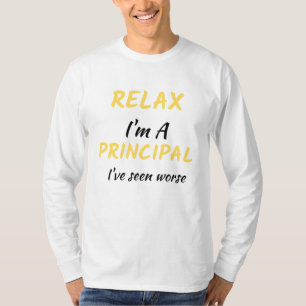 Rustig maar, ik ben een directeur die ik erger heb t-shirt