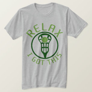 Rustig maar, ik heb deze lacrosse. t-shirt