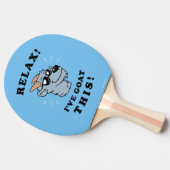 Rustig maar. Ik heb dit gegeten Tafeltennisbatje (Zijkant)