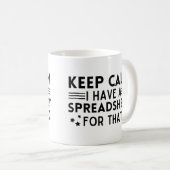 Rustig maar, ik heb een spreadsheet. koffiemok (Voorkant rechts)