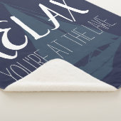 Rustig maar, je bent bij het meer sherpa deken (3/4)