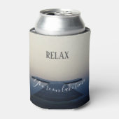 Rustig maar, je bent op Lake Time Boating Blikjeskoeler (Blikje Voorkant)