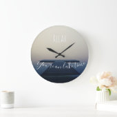 Rustig maar, je bent op Lake Time Pier Dock Grote Klok (Huis)