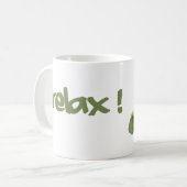 Rustig maar. koffiemok (Voorkant links)