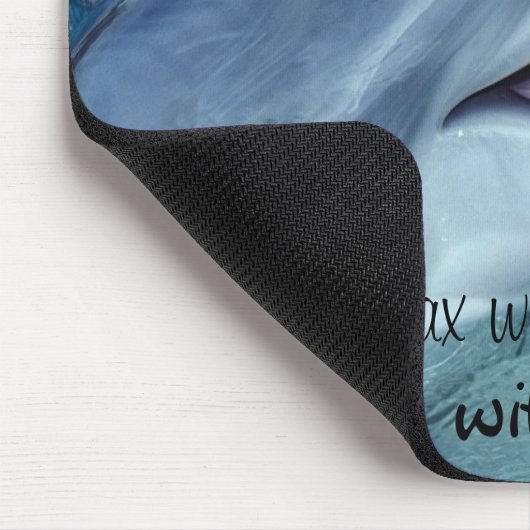 Rustig maar met Natuur, Swim met Dolphins. Muismat (Hoek)