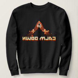 Rustig maar! Mirror Afbeelding reverse typografie Trui