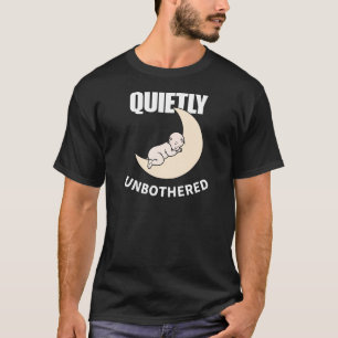 Rustig Onaangetast Minimaal Nacht Esthetiek T-shirt