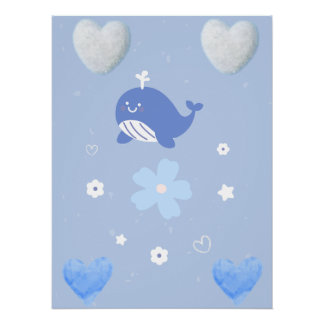 Rustig poster voor de kinderkamer perfect poster