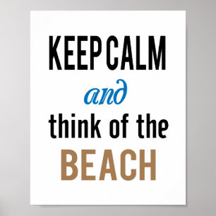 Rustig Strand Poster
