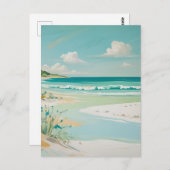 rustig Uitzicht aan de kust Briefkaart (Voorkant / Achterkant)