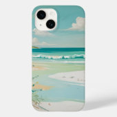 rustig Uitzicht aan de kust Case-Mate iPhone Case (Achterkant)