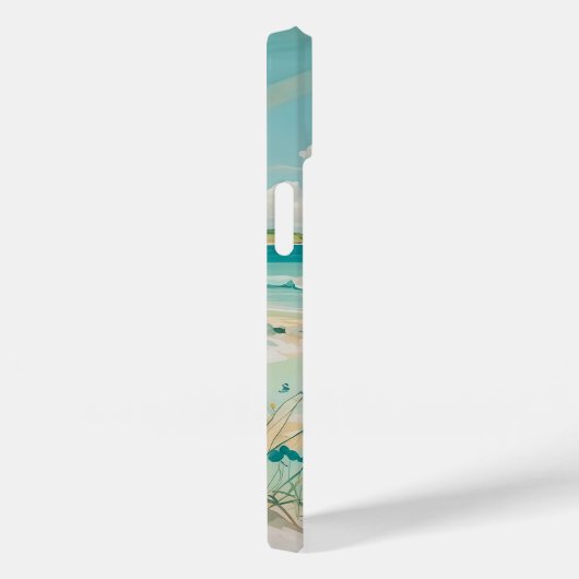 rustig Uitzicht aan de kust Case-Mate iPhone Case (Achterkant / Rechts)