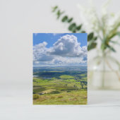 Rustig uitzicht vanaf Pendle Hill... Briefkaart (Staand voorkant)